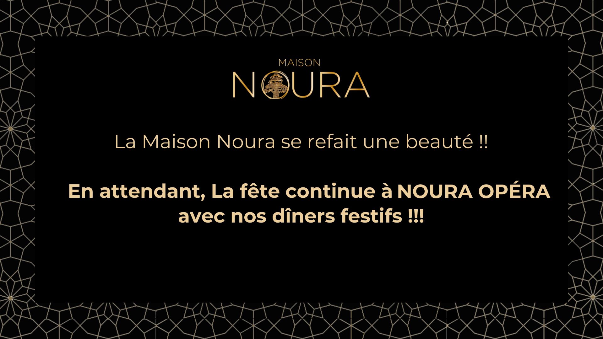 Maison Noura se refait une beauté